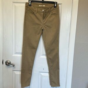 Levi’s super skinny jeans, size 27